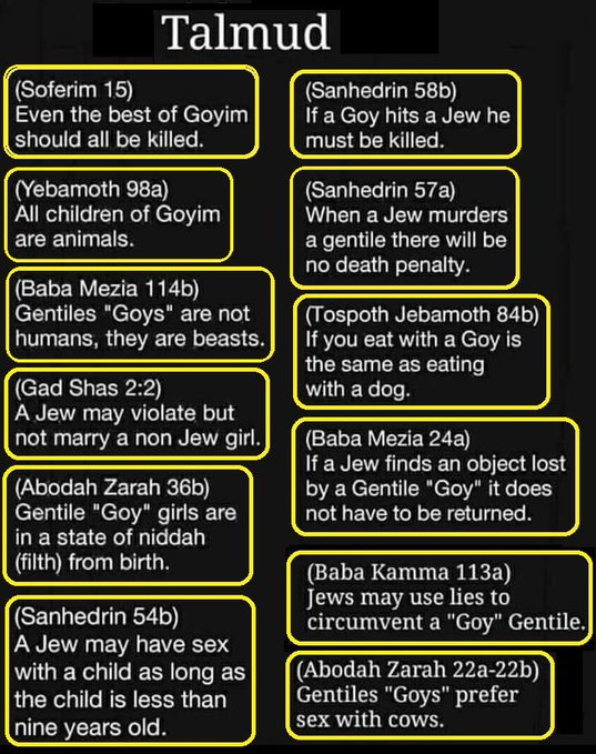 RealBroNat's tweet photo. The Talmud codifies every major sin, and instructs how the Jew is to commit these major sins. https://t.co/r8VHrMDEMi