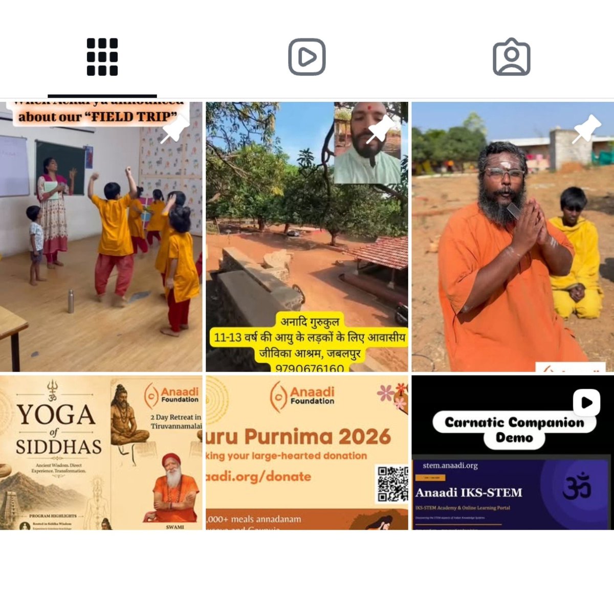 Maatrushree's tweet photo. Follow us on Instagram for videos on Siddhas, Gurukula and much more!

Help us reach more people 

https://t.co/OZfinGYmHr https://t.co/xVlJfVFe7i