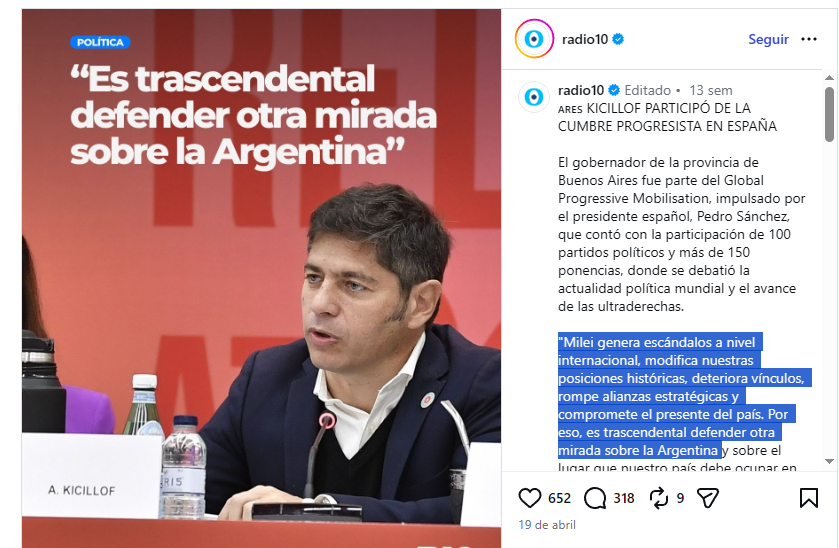 laromadelsur's tweet photo. ahora que saltó toda la pus afuera vamos a retomar los vinculos de kicillof con el partido laborista ingles, vía la "alianza progresista" con sede en Barcelona, donde hay una persona clave. Pero lean lo que Kicillof decía en abril. El ataque fue planeado, y hay intereses de UK https://t.co/9MCHG36Zn6