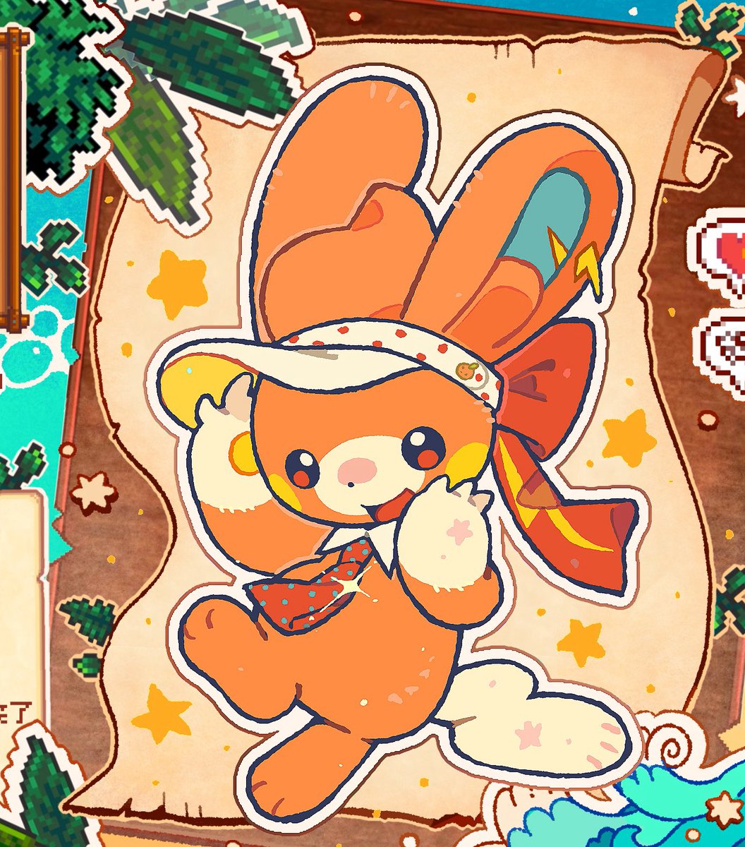 orangesoda_11's tweet photo. #Pokemonartㅤ #パモ https://t.co/tQtPJxiEdD