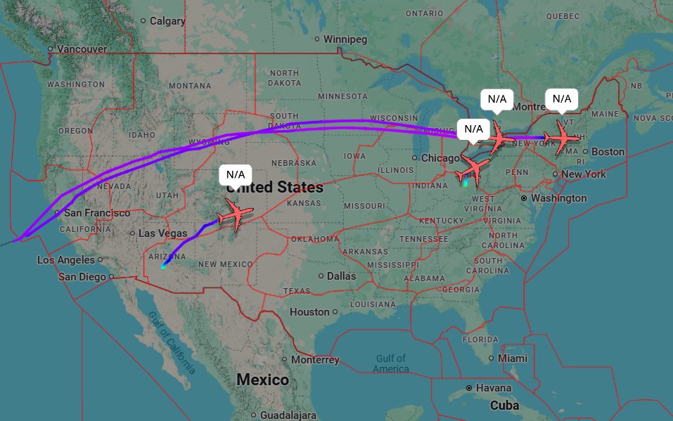 Osinttechnical's tweet photo. Additional USAF assets, including tankers, are flowing back towards the Middle East tonight as the US reportedly prepares to escalate combat operations against Iran. https://t.co/eTIh4gqLXE