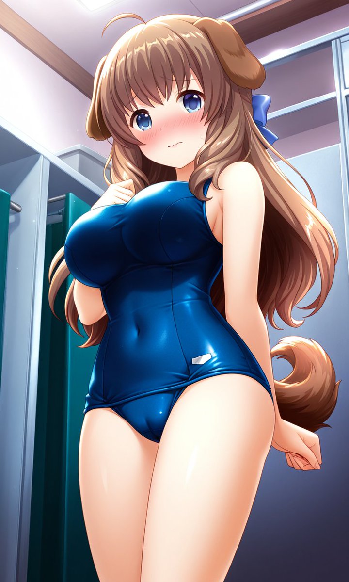crazy_fox_2020's tweet photo. 【そっくりさん】

🦊「���近10周年を迎えたスマホゲーム（サ終済）の犬娘と、ウマ娘でそっくりな二人がそっくりすぎたわ。（私は何を言っているんだ？）」

・有村 詩音（オルガル）
・マルゼンスキー（ウマ娘）
・メジロブライト（ウマ娘）
・有村 詩音 (ウマ娘化）

＃AIイラスト https://t.co/bleqxGx5m9