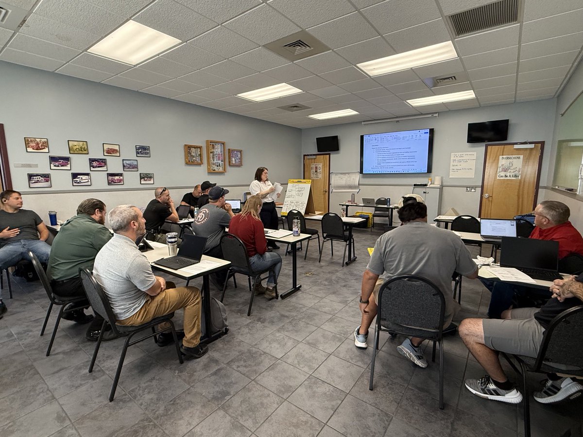 HendCoLocalGovt's tweet photo. Henderson County Emergency Management recently taught the advanced ICS‑400 course at Fletcher Fire &amp; Rescue — a 16‑hour training designed for senior personnel who manage complex incidents, area command operations, and multi‑agency coordination during large‑scale emergencies. https://t.co/RQ0DkXfeaC