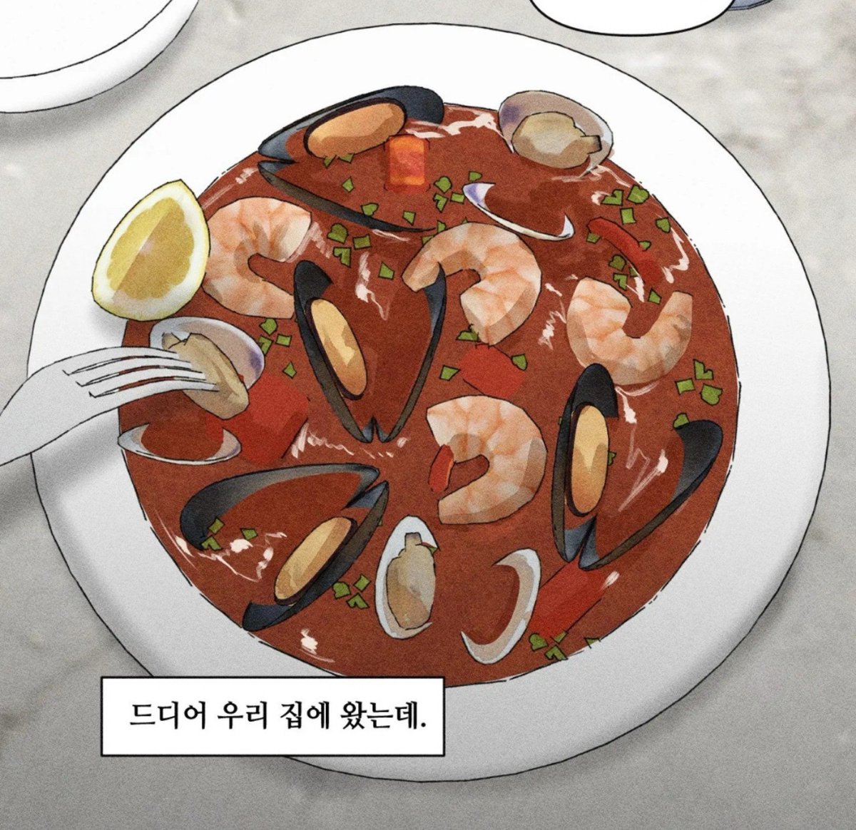 Hinatashoyosimp's tweet photo. Unchanged man Chap 81 spoilers
.
.
.
.
.
.
.
.
.
Dohun says that he practiced cooking in the US since Yuwon said back in highschool that he'd move in with him if he made something delicious https://t.co/0PEiRzYcuK