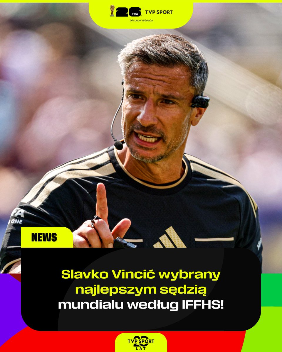 sport_tvppl's tweet photo. "Jego sędziowanie wyróżniało się klarownością decyzji, opanowaniem pod presją oraz konsekwentnym stosowaniem przepisów" - napisała w uzasadnieniu Międzynarodowa Federacja Historyków i Statystyków Futbolu 🧐 https://t.co/JWj5nUZsWj