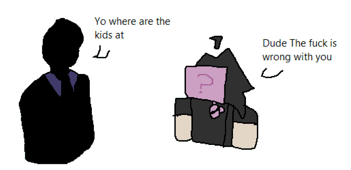 toast_t3w7's tweet photo. #nominaldingus #doormanzero #drama 
I was bored so i made this.

I might be dragging it, I don't know.

Also i'm not drawing his cotton candy ass oc that's too hard to draw for me https://t.co/Ox5Nl3hcZo