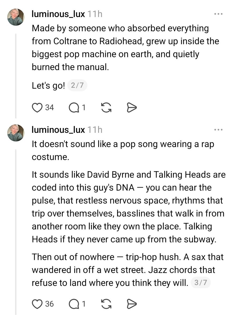 Look4SD's tweet photo. Stumbled on Thread and read one of the most appreciative post about RPWP. Spotify was doing its Spotify thing - pushing RPWP to its correct audience. 

🔗https://t.co/jr5zxJYyRa

#방탄소년단RM #RM #김남준 #Namjoon #BTSRM https://t.co/Z2spG0Ns2V