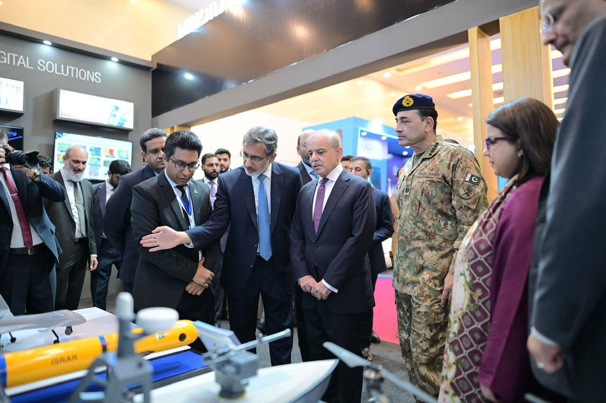 Prime Minister Muhammad Shehbaz Sharif and Chief of Army Staff And Chief of Defe...