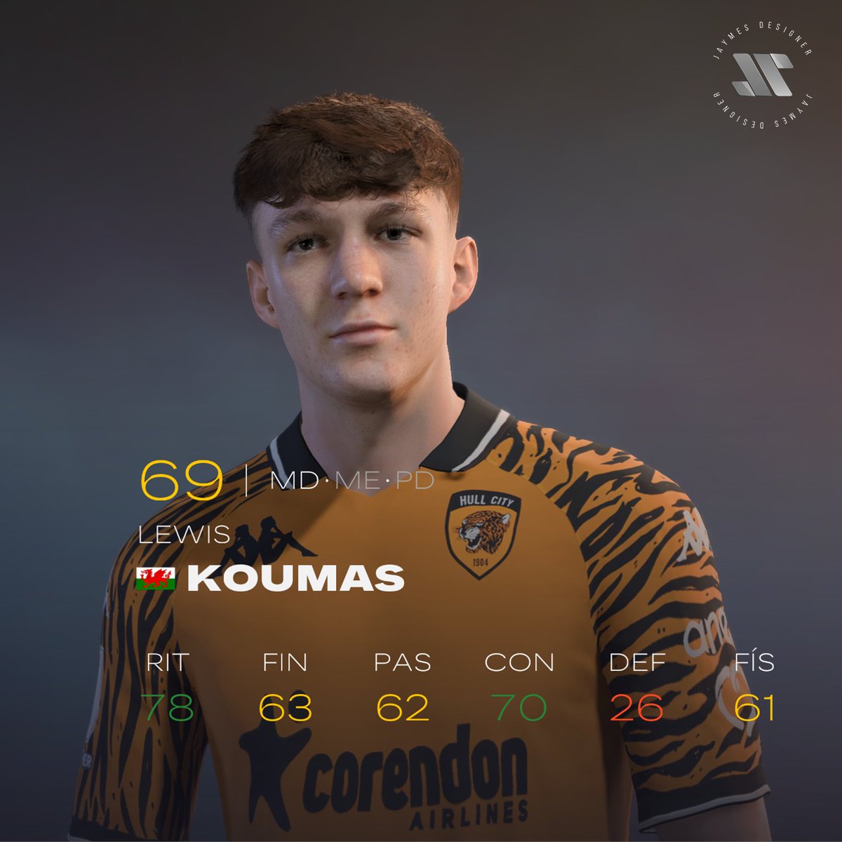 Jaymes_tf's tweet photo. Lewis Koumas - FC26

🏴󠁧󠁢󠁷󠁬󠁳󠁿 ME MD PE | 19 | 83 POT

https://t.co/KRSouYv3Pj

#FC25 #FC26 ​​#CareerMode #UltimateTeam #FIFACareerMode #fc26careermode #fc26modocarrera #carrermode #EAFC26 https://t.co/EFfUzgFO6V