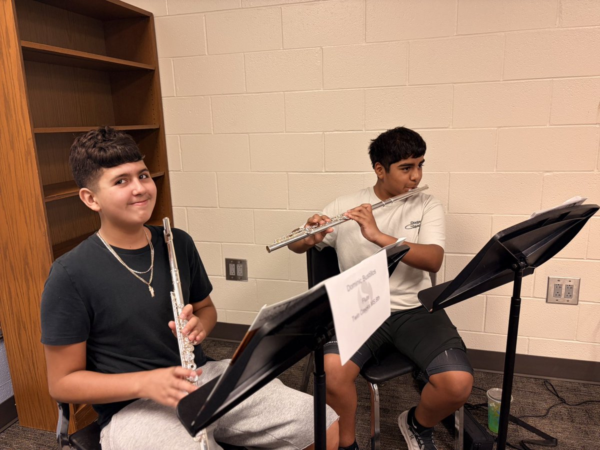SpringISD_PVA's tweet photo. It’s the band takeover!!! Take a step into our @spring.isd Middle School Summer Band Camp ☀️ students from all over our district have come together for pointed, small group instruction with masters of their instruments.

Walking through the halls was magical 🎶 https://t.co/Rnsd55u5Go