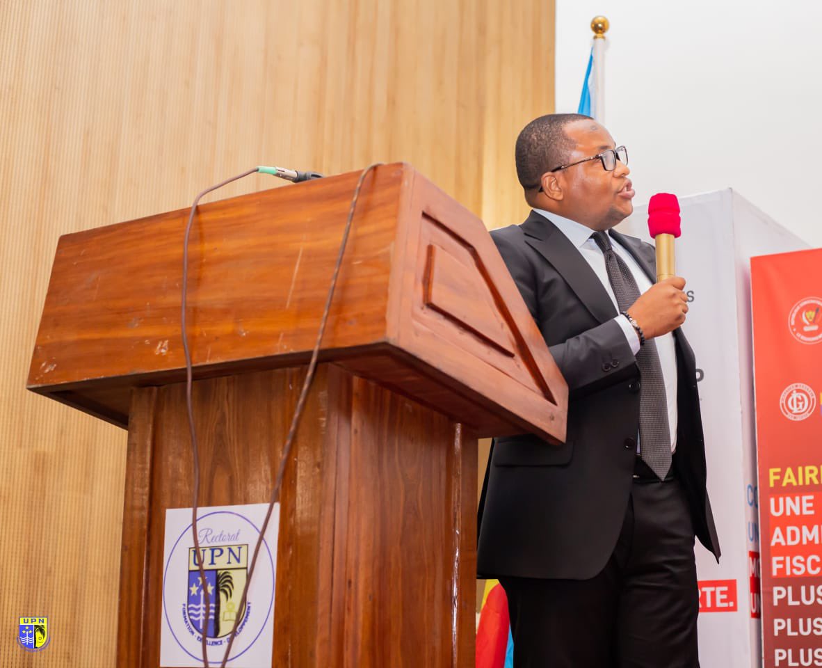 RectoratUp1793's tweet photo. Sous le haut patronage  de Mme la Rectrice de l’UPN, Yvonne IBEBEKE, la Faculté des Sciences Économiques a accueilli le *Fiscal Policy Panel in DRC,* un cadre réunissant experts et universitaires autour des enjeux de la politique fiscale de la RDC et du développement économique. https://t.co/p4dpFso3zb