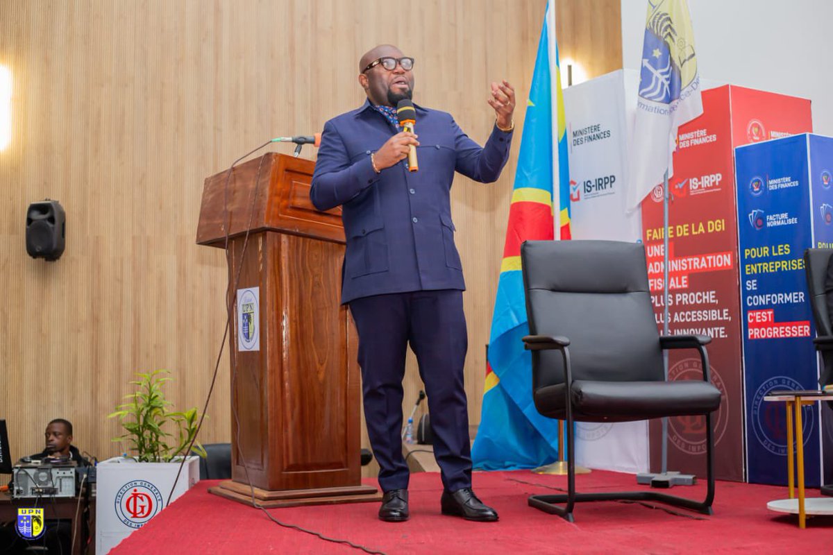 RectoratUp1793's tweet photo. Sous le haut patronage  de Mme la Rectrice de l’UPN, Yvonne IBEBEKE, la Faculté des Sciences Économiques a accueilli le *Fiscal Policy Panel in DRC,* un cadre réunissant experts et universitaires autour des enjeux de la politique fiscale de la RDC et du développement économique. https://t.co/p4dpFso3zb
