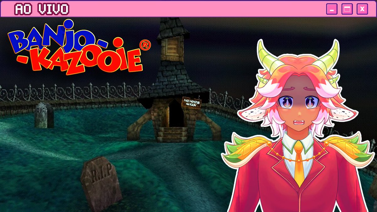 GusterPitaya's tweet photo. 🐲 AAAAAIN UM CEMITÉRIO 🐲
Será que o jogo vai ficar de terror????
🖥️ Hoje 22/07 ás 18:00🖥️
#vtuber #vtuberbr #pitaya #twolives_ofc #banjokazooie https://t.co/5QAbC93nsm