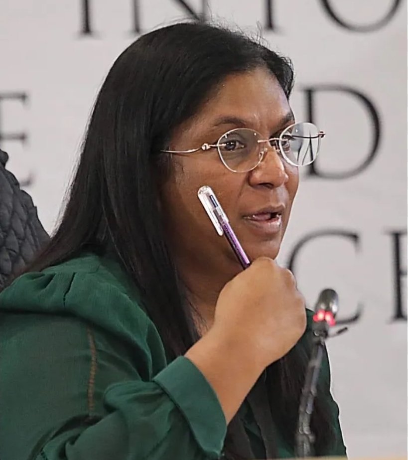 MzwaneleManyi's tweet photo. Following today's Madlanga Commission proceedings, it would be a travesty of justice to allow Adv Andrea Johnson to return to office.

Every arrest, prosecution or decision taken by IDAC under her leadership, past or future, now face credibility and legitimacy questions.

Restoring public confidence requires a full accounting of the matters raised before the Commission today and that she and all those responsible be held accountable.