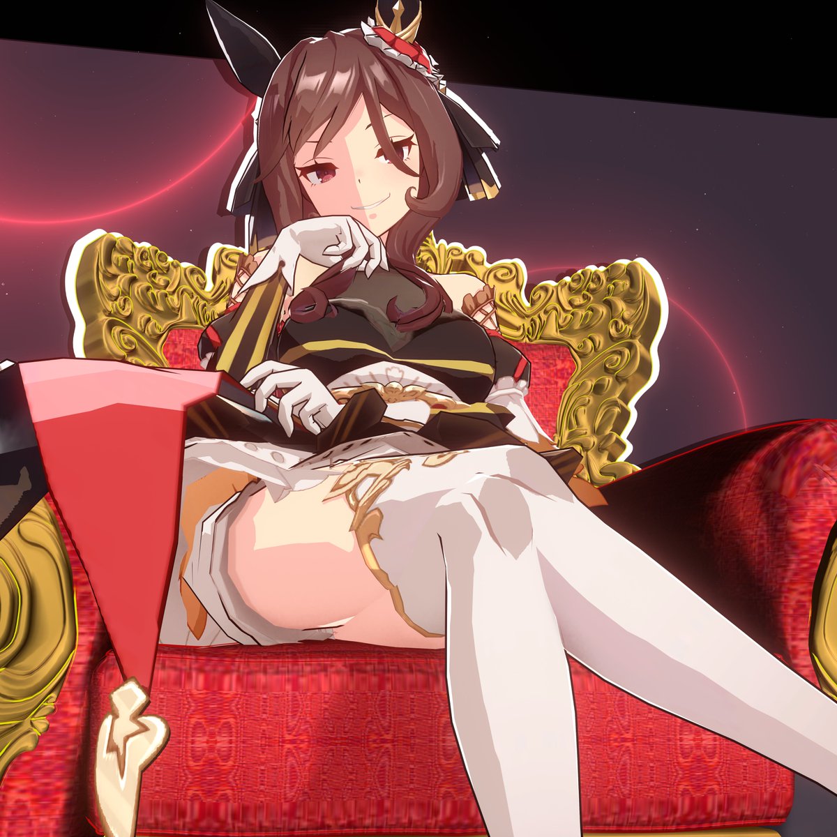 DashOfOrange's tweet photo. Rulership and Gentildonna Renders 

#umamusume https://t.co/JLu68VkmFD
