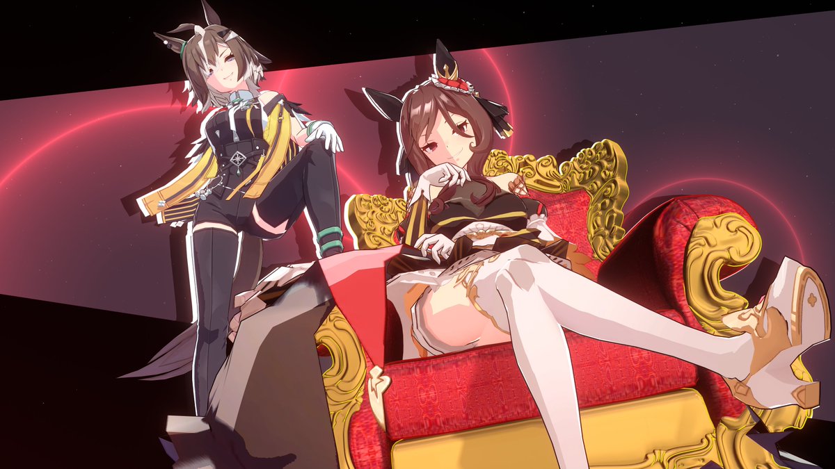 DashOfOrange's tweet photo. Rulership and Gentildonna Renders 

#umamusume https://t.co/JLu68VkmFD