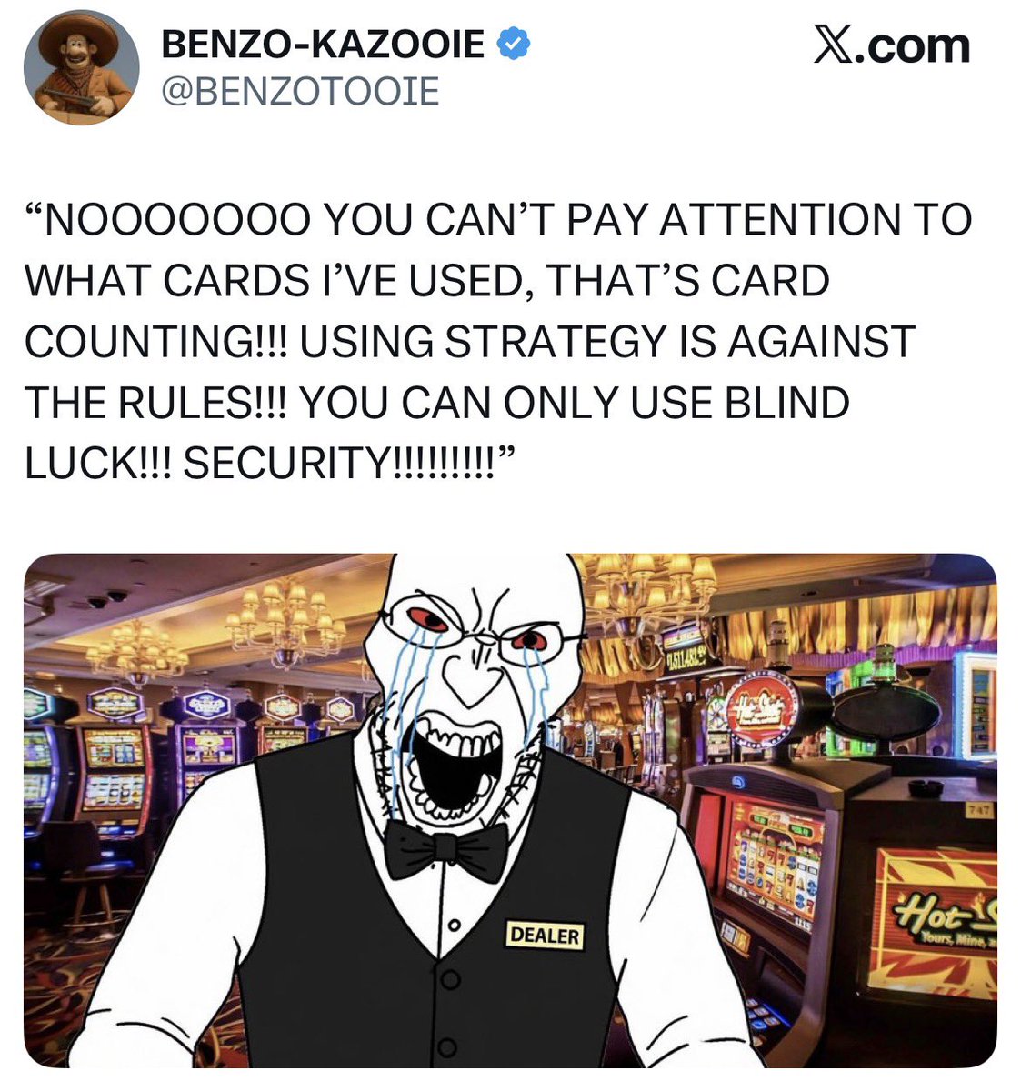 Gambling is Life tweet media