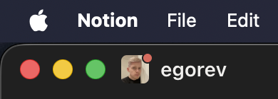 eg0rev's tweet photo. @NotionHQ @iamdavidhill @thdxr Speaking of notifications. I have that red dot for more than a month now both on desktop (Mac) and mobile (iOS). I checked everything and I can't make it go away. Help https://t.co/wL2jw1Iip6