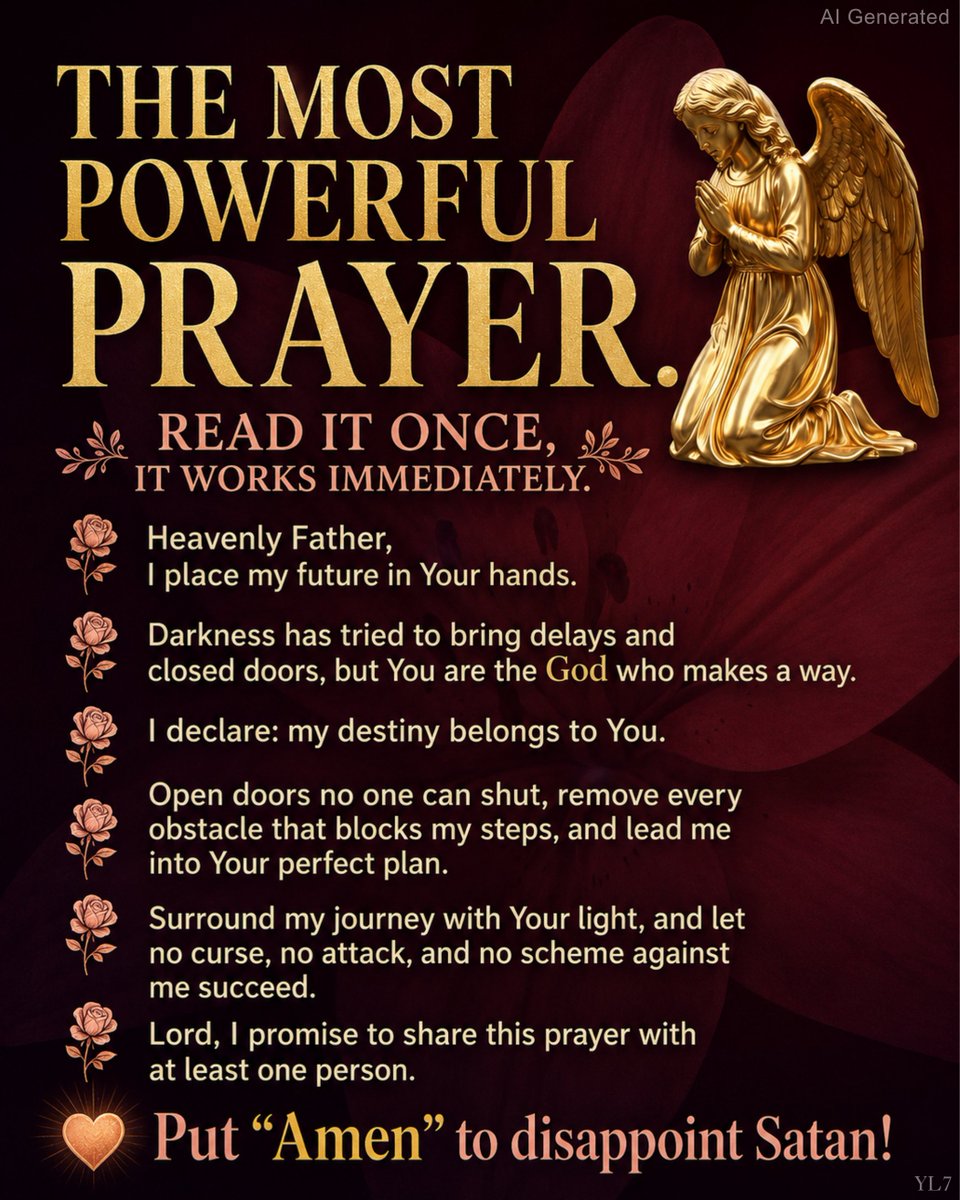 AnnaJoy88839's tweet photo. 🎁Very soon, your prayers will be answered by God—simply because you read this article 📖👉 https://t.co/o8PCvz0dxz
And join the Free Bible study group 👉WhatsApp: https://t.co/u6zSV4etwh
When you start to worry, pray first.
#Lord #repentance #JesusReturn https://t.co/rzBp8wHGks