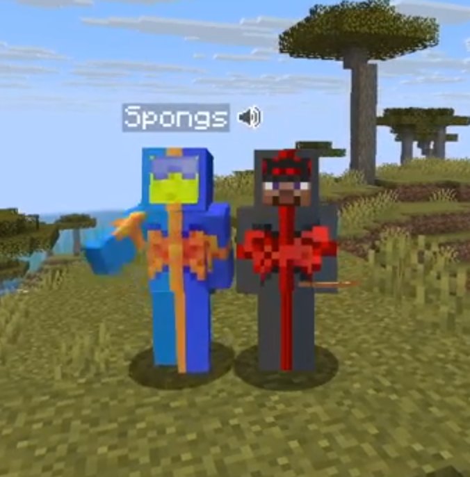 Katyhalk2's tweet photo. SO CUTE RED SPIKES DUO IN GIFT SKINS THAT SUITS THEM https://t.co/6iDOmy9Rue