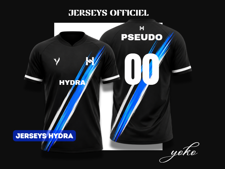YokoGraph's tweet photo. 🎨 Petit Nouvelle création graphique pour Hydra Esport

Disponible  sur @chezyokoesport 👕

Merci pour votre soutien, vos retours sont toujours les bienvenus ♥️ https://t.co/JLgpHj6KQc