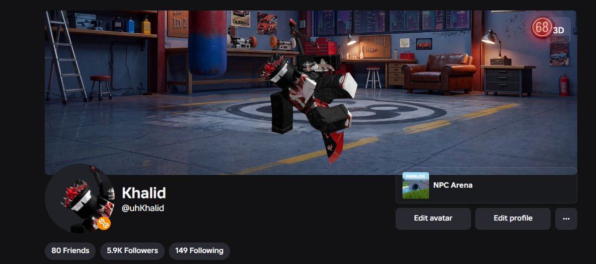 KhalidGFX1's tweet photo. Roblox Profile Backgrounds look sick.
Don't know why people are hating on it. https://t.co/clZnxifIuh
