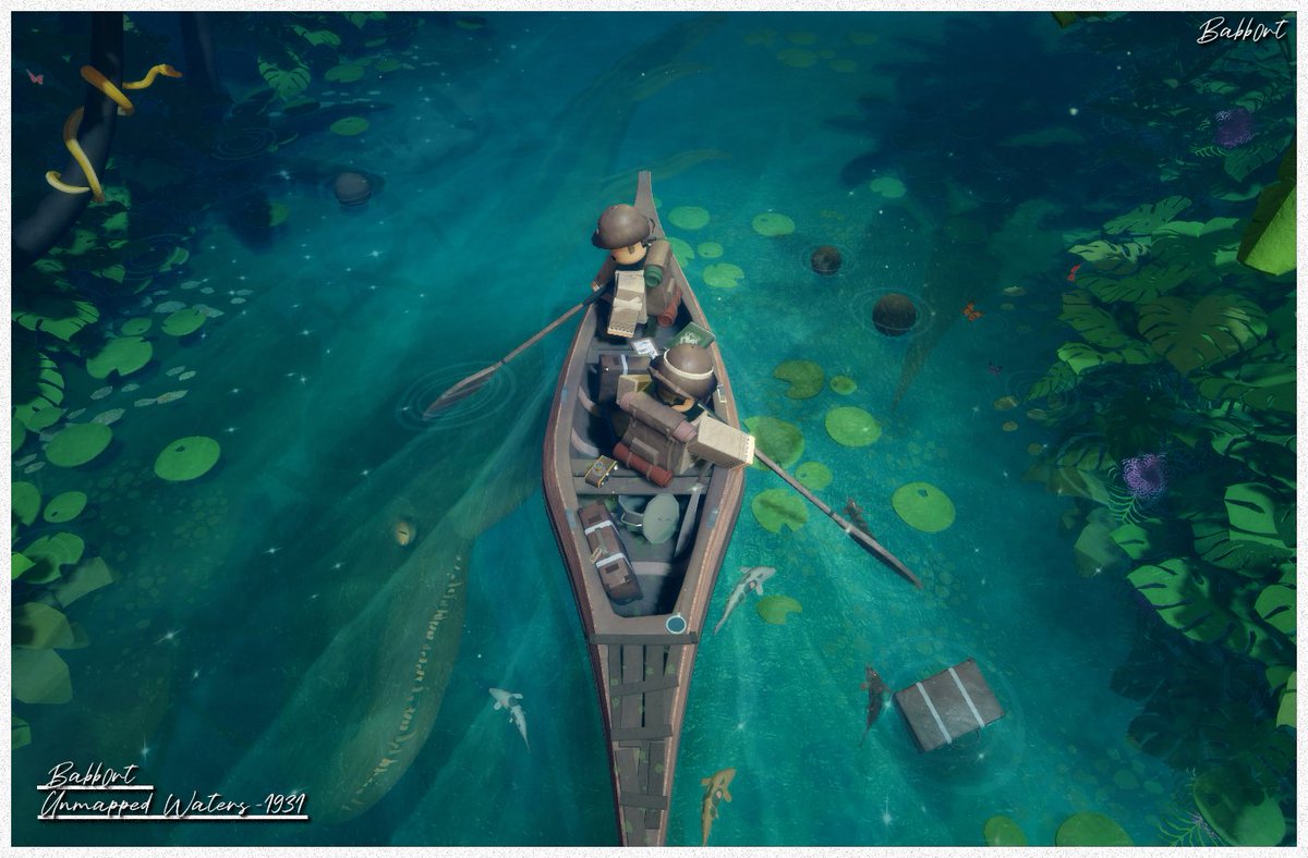 babb0rt's tweet photo. 🦎''Unmapped Waters''🐊

Really enjoyed building this!

Higher quality picture below  

#Roblox #RobloxDev https://t.co/rDIuQcRggl