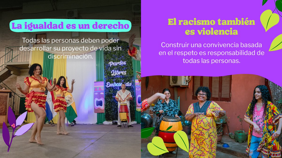UNFPAPy's tweet photo. En el marco del 25 de julio, Día Internacional de las Mujeres y las Niñas Afrodescendientes, Afrocaribeñas y de la Diáspora, te invitamos a conocer datos que ayudan a comprender por qué combatir el racismo.

🧡#QuieroVivirAsí #SinViolencia

@UNFPA @unfpa_lac @pnarvaezo https://t.co/iyo9QBfg0s