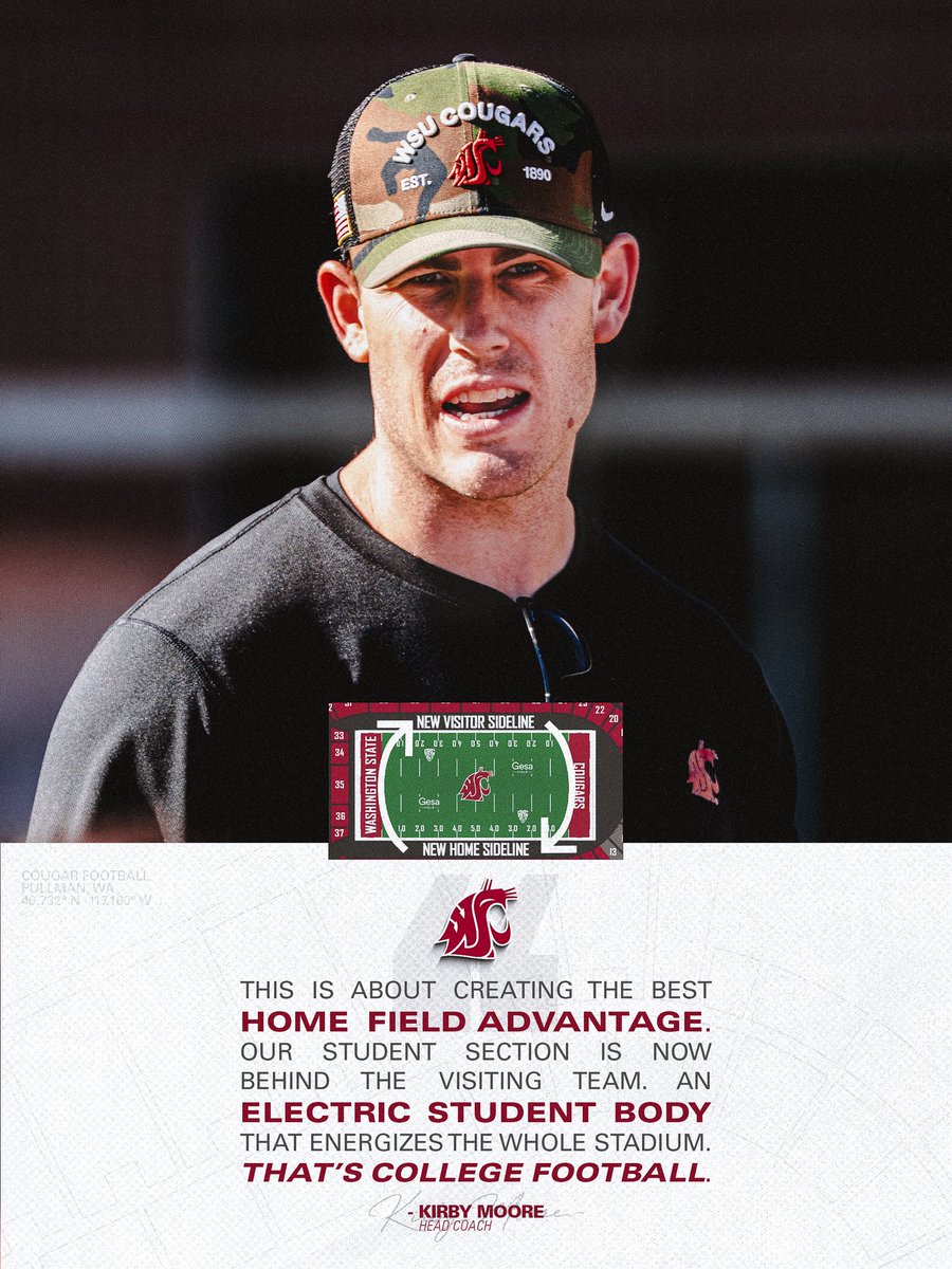 Washington State Football tweet media