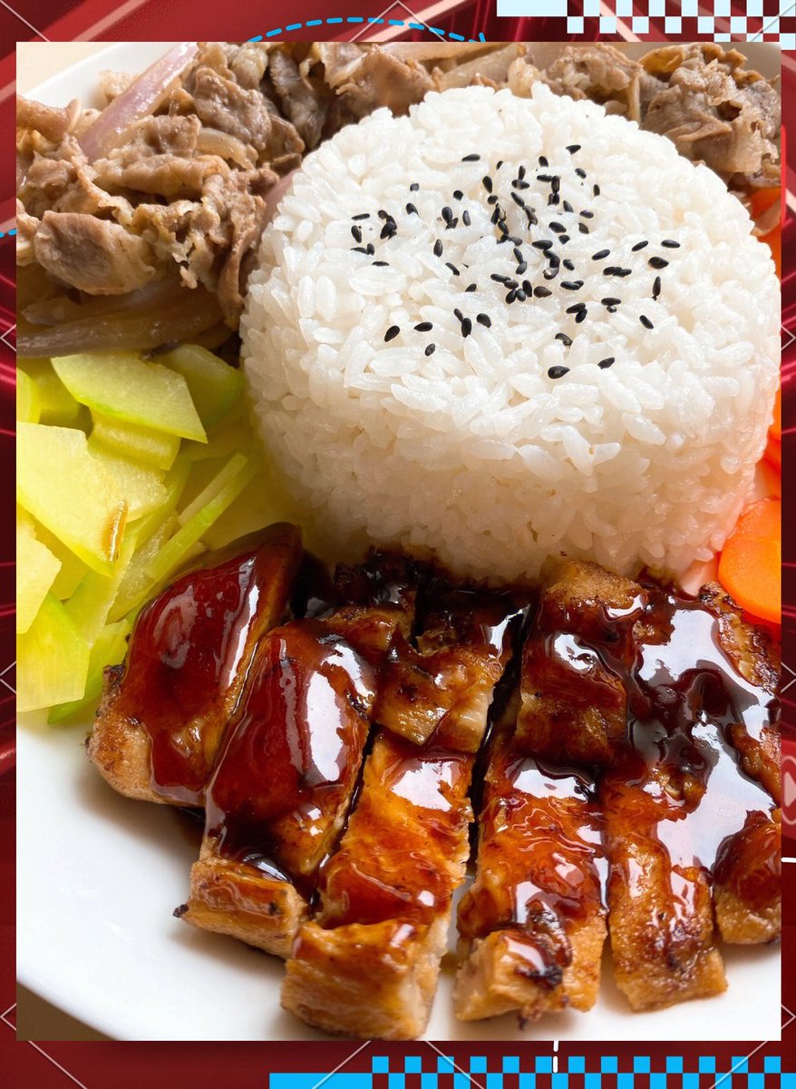 Michaelshaggger's tweet photo. [Homemade teriyaki chicken rice bowl —so easy, so delicious! Marinated chicken, fresh veggies, and a glossy sauce that hits all the right spots. Weeknight dinner just got a huge upgrade ] https://t.co/yafWDUFnUQ