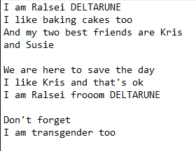 Slenderfan_1's tweet photo. lowkey
#DELTARUNE https://t.co/DqNZFxYSPk