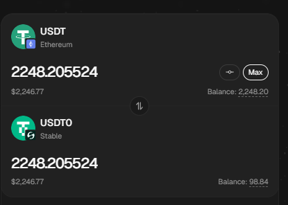itsmeuct's tweet photo. if you guys want to bridge to stable mainnet to buy $FEFER use https://t.co/LcFJ420Quu have enough liquidity  

can bridge usdt mainnet to stable mainnet https://t.co/Ezw3YX9kgc