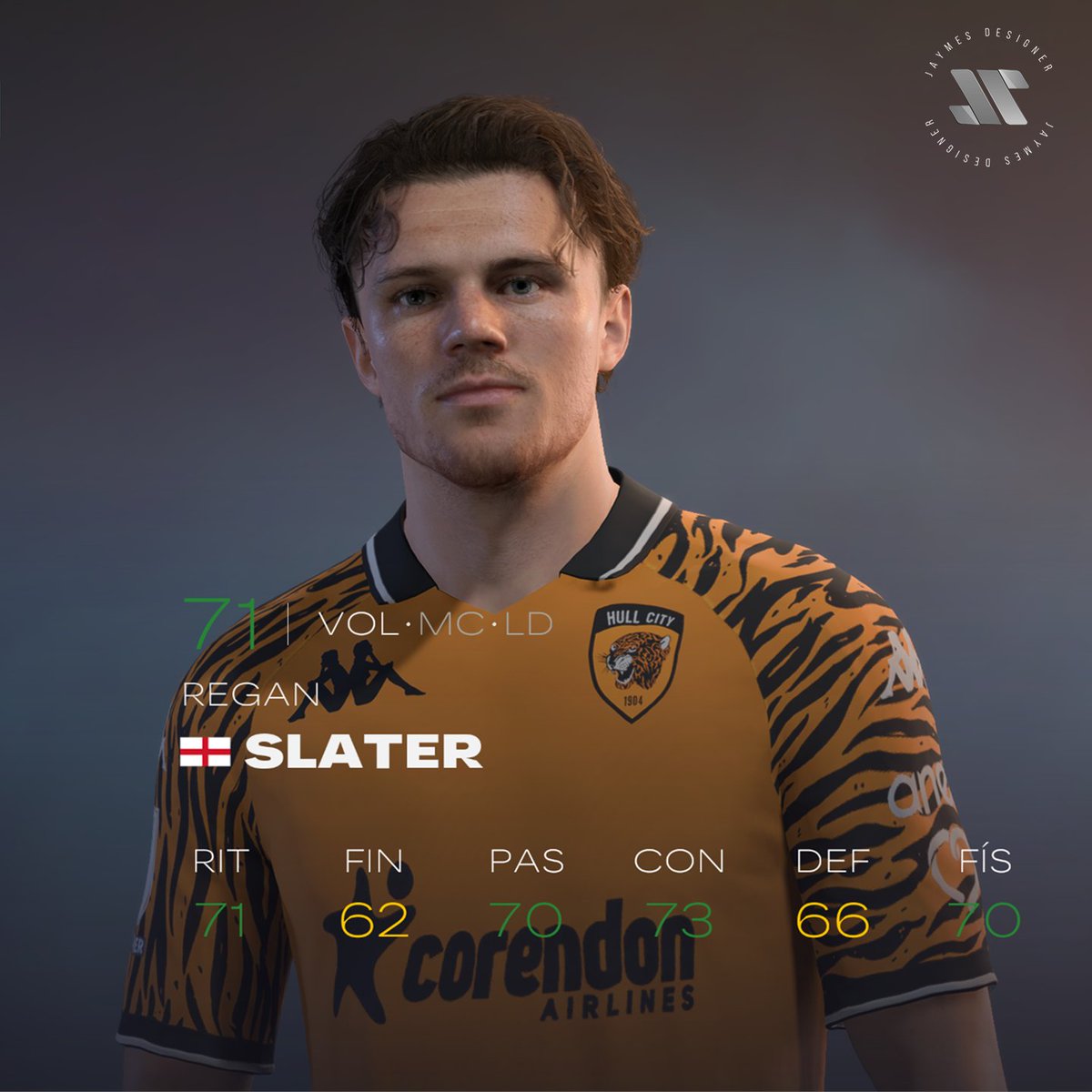 Jaymes_tf's tweet photo. ➡️Regan Slater - FC26

🏴󠁧󠁢󠁥󠁮󠁧󠁿 VOL MC LD | 25 | 74 POT

https://t.co/KRSouYv3Pj

#FC25 #FC26 ​​#CareerMode #UltimateTeam #FIFACareerMode #fc26careermode #fc26modocarrera #carrermode #EAFC26 https://t.co/bSeV4FS0xD