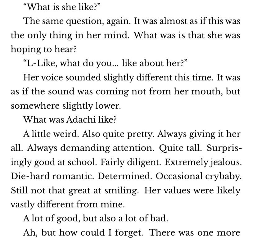 yuriconsumer123's tweet photo. Manga adaptation was so amazing but I just wanted to show what shimamuras answer to tarumis question is in the novels because I think it’s soo so beautiful https://t.co/swbDWcKsE7