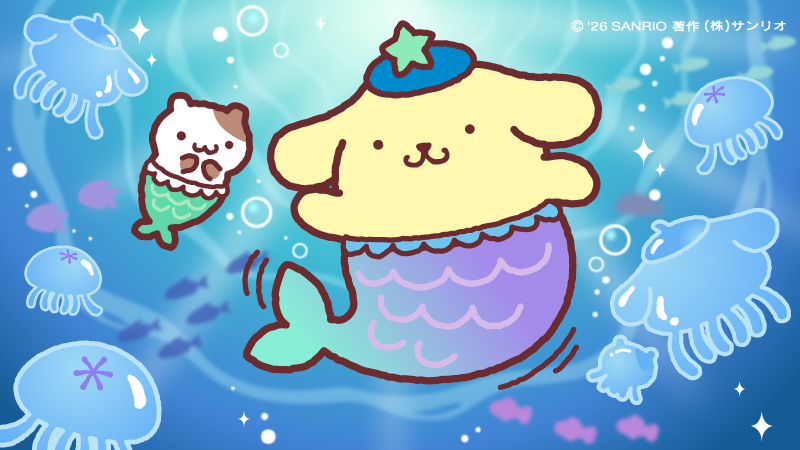 purin_sanrio's tweet photo. ポム魚になっちゃった☆ https://t.co/Eu0IXm4LZV