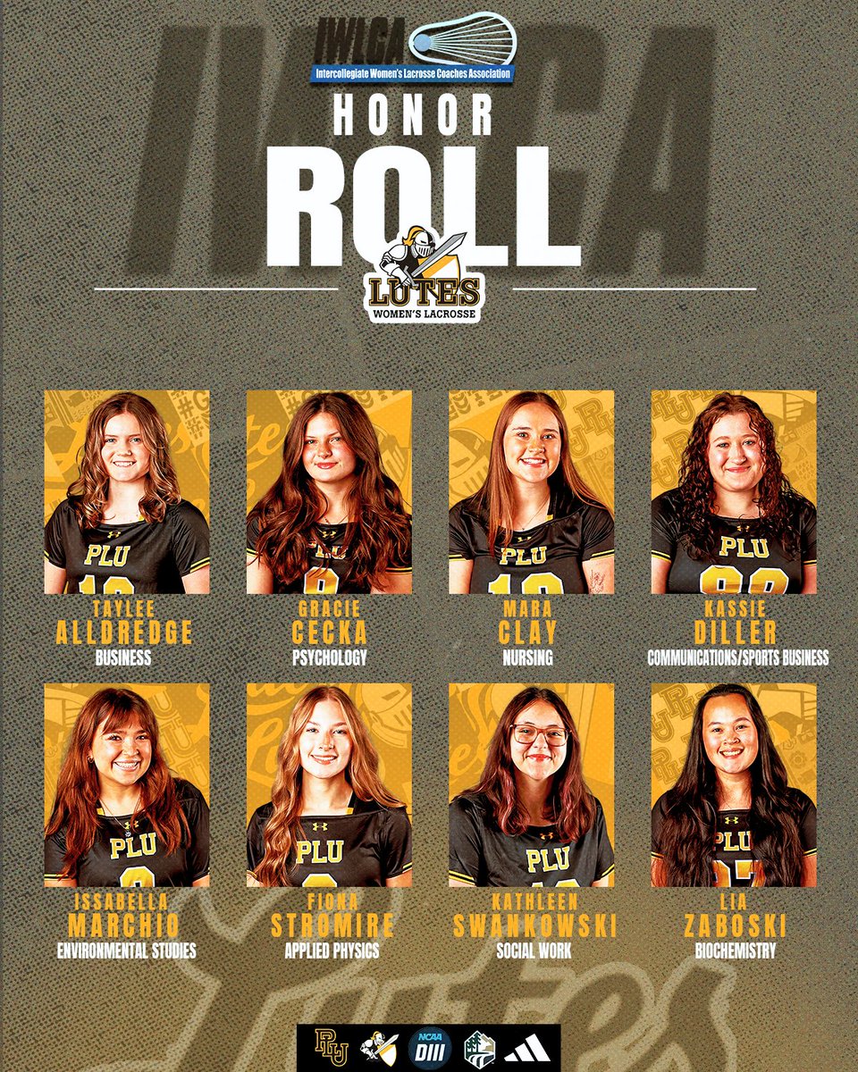golutes's tweet photo. LAX📚🥍📈

Congrats to these eight for being named to the @IWLCA Honor Roll for the 2026 season. #GOLUTES

READ MORE 🔗: https://t.co/UAq4u1BBJP https://t.co/8pXejCRVAd
