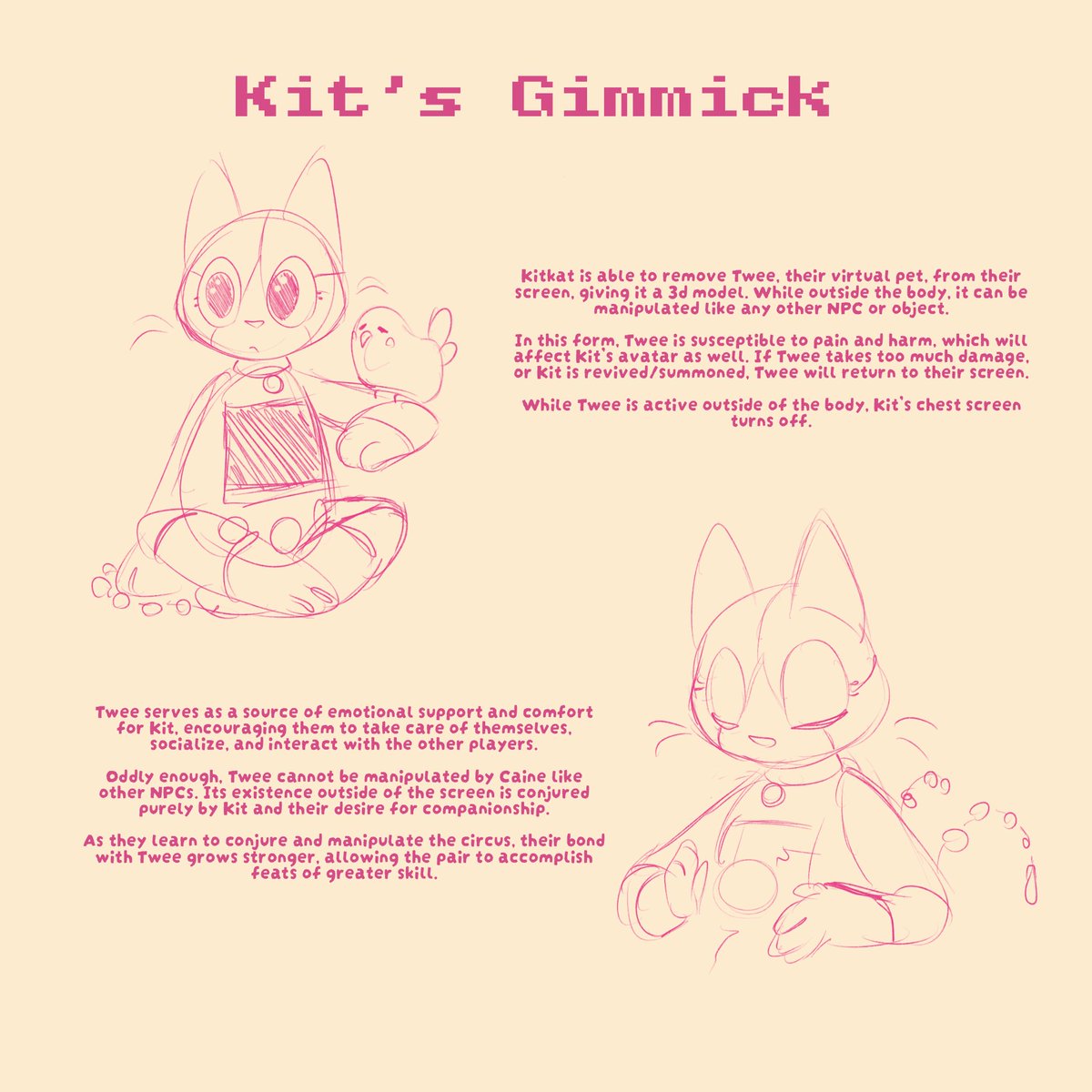 1ndieblue's tweet photo. Hello fellow circus enjoyers can I interest you in a silly little guy(TM)

(Aka intro for my TADC oc, Kitkat!)

#tadc #tadcoc https://t.co/9jl3z7R8aq