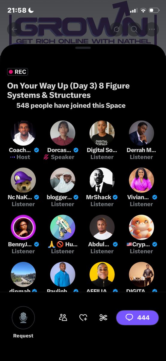 Angelsophia074's tweet photo. Thank you @coachnathel for giving out almost all the secret and value in digital marketing i really appreciate and if you didn’t join this space I advise you go and play the replay because a lot was thought https://t.co/2Ck4Pcqlnh