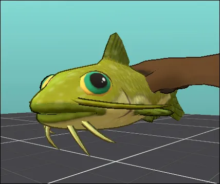 TeaLBiTZ's tweet photo. This is probably the most blursed thing I've made for an avatar. Trust me, it's even more so in game :p https://t.co/0uxvgduiNT