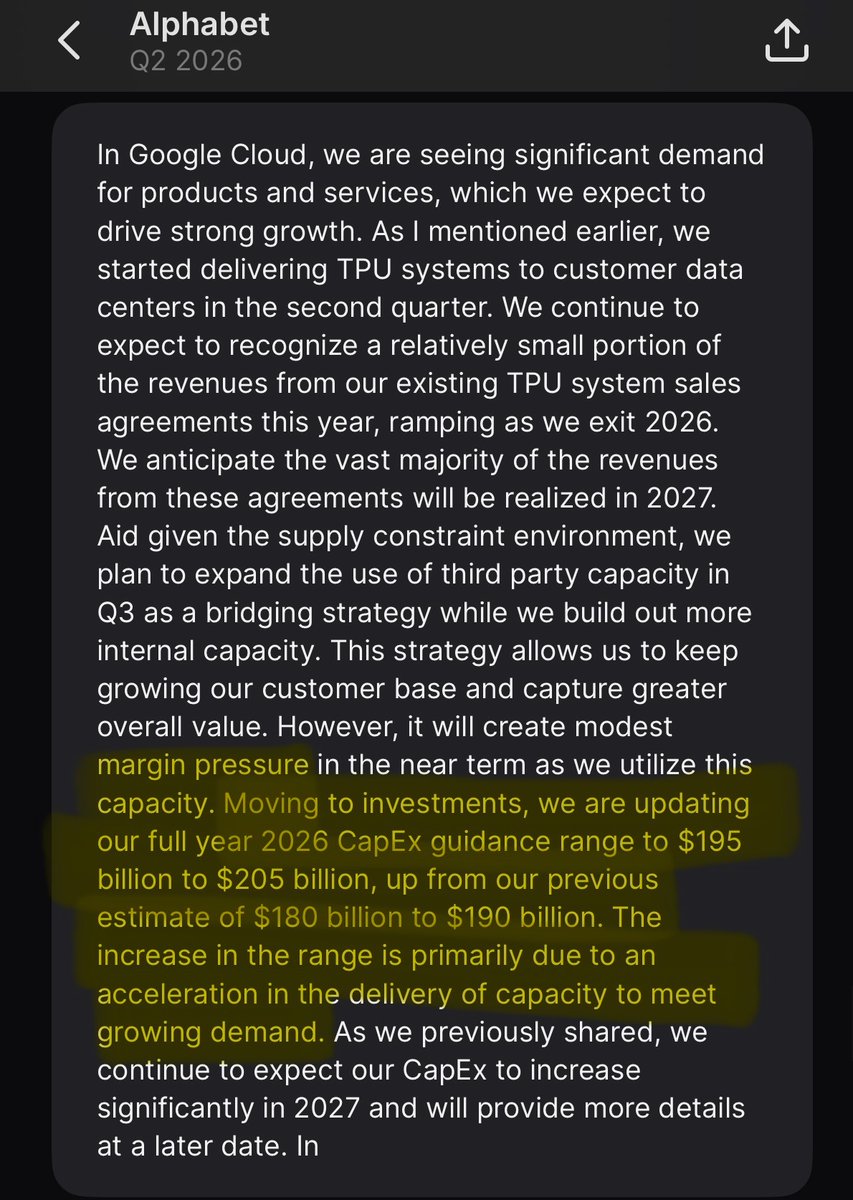joedab12's tweet photo. There you have it. Supply chain has been beating expectations, starting with TSM as mentioned below. Semis are back. 

$GOOG $NVDA $VICR $MU $SKHY $DRAM $AMD https://t.co/RmlVdLymRb