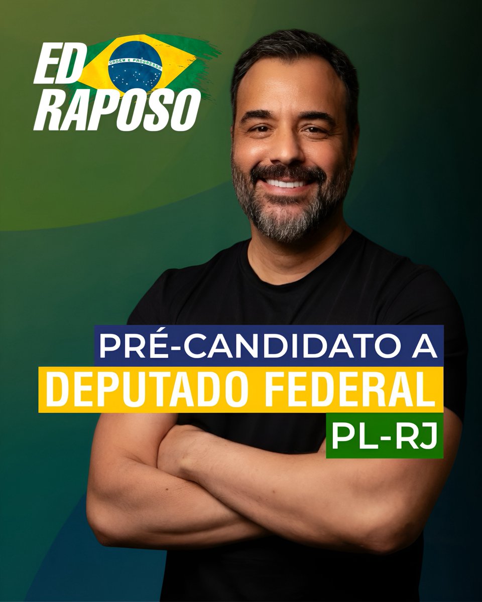 TumultoBR's tweet photo. Não voto no Rio de Janeiro mas pro Ed Raposo faço campanha de graça. 
Quem mais? https://t.co/HpJ50Ir9Iy