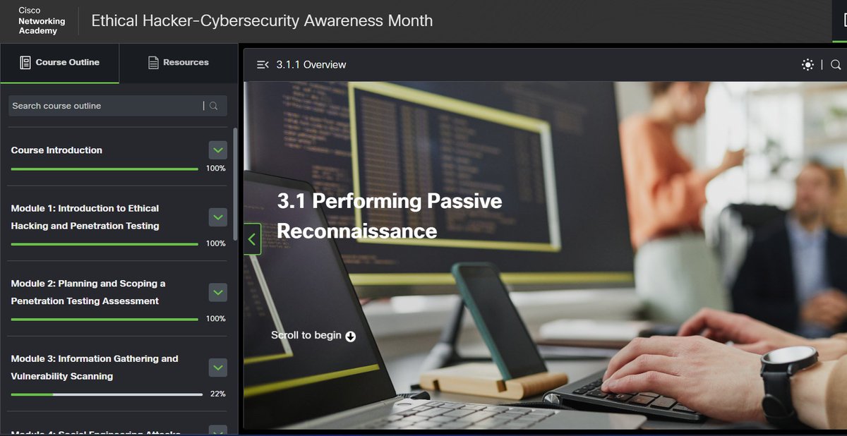 mufaariq's tweet photo. Day 51/60 — Continuing my cybersecurity journey with the Ethical Hacker course, guided by @adekunle_443 via MUSLIMHACK! Currently progressing through Module 3: Information Gathering and Vulnerability Scanning
#60DaysOfCybersecurity
@ireteeh @4osp3l @Cyberhijabitech https://t.co/qPSEhxzeKp