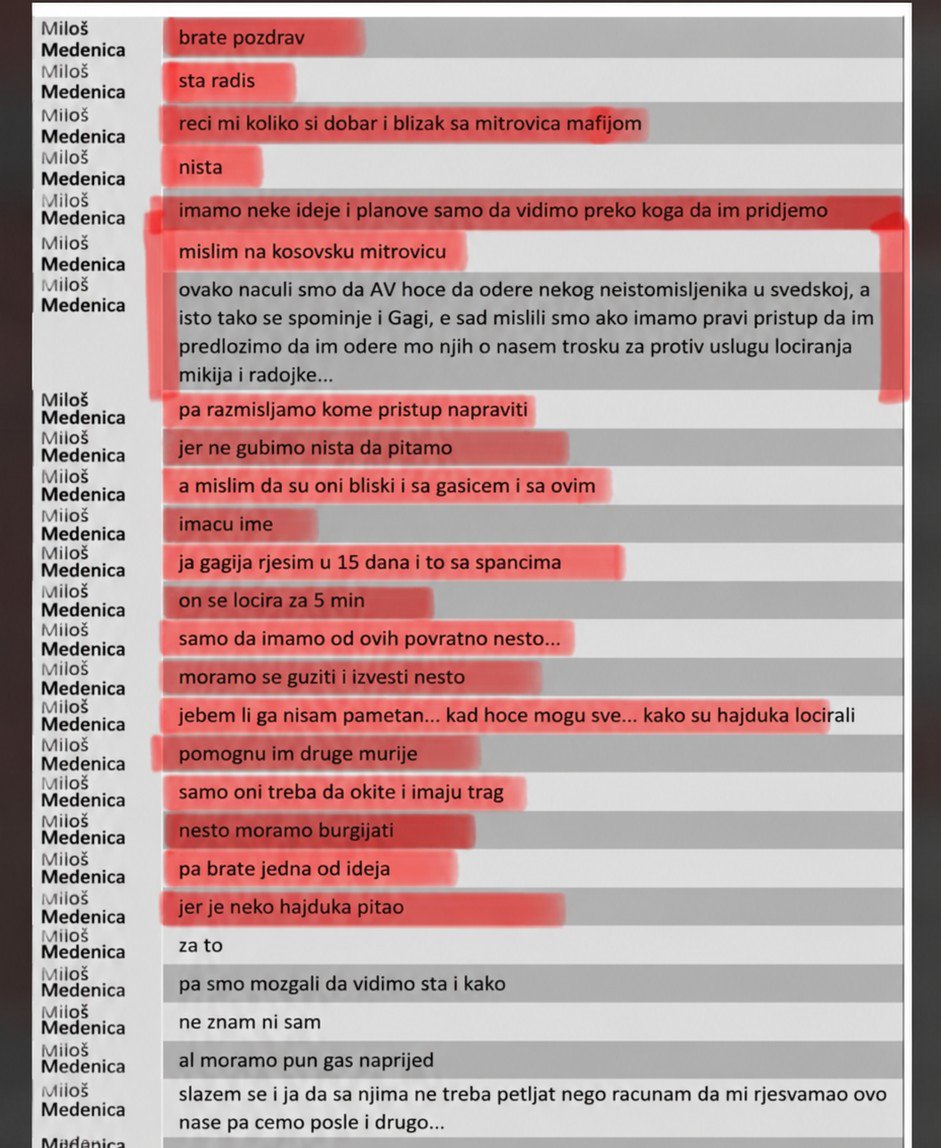 vratioseluka's tweet photo. Je l' nam to Medenica podmeće svoje SKY prepiske kao prepiske pokojnika, jer mrtva usta ne govore? Lako je sa mrtvima manipulisati a svi se primate kao saučešće, sramota me koliko smo dotakli dno kao nacija kada vam je vođa osuđenik sa Interpolove poternice. https://t.co/Oc2BSfZrbF