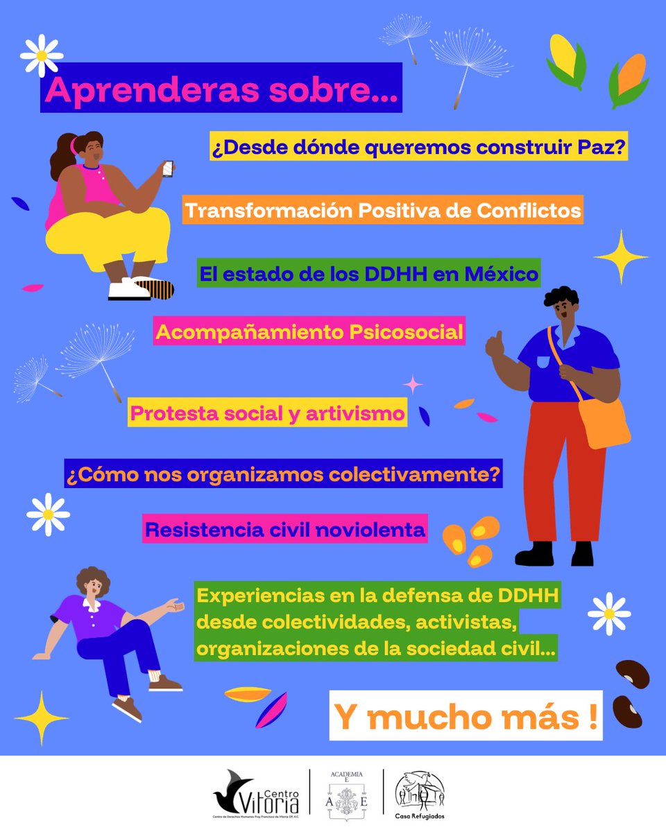 CentroVitoriaMX's tweet photo. ¡El Semillero de Paz CDMX 2026 está a semanas de comenzar! 🌱

🗂️ Consulta las bases de la convocatoria en:
https://t.co/QFgeFqIBMo
📝 Regístrate en: https://t.co/x3UMJ5J5pe https://t.co/Ncqvube53p