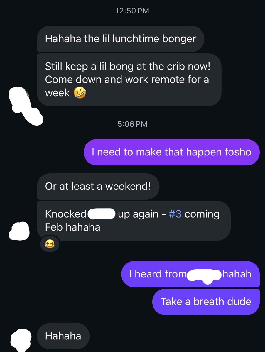 bookofmaxpower's tweet photo. Once a year text exchange with the cousin https://t.co/MBLPkLrNjv