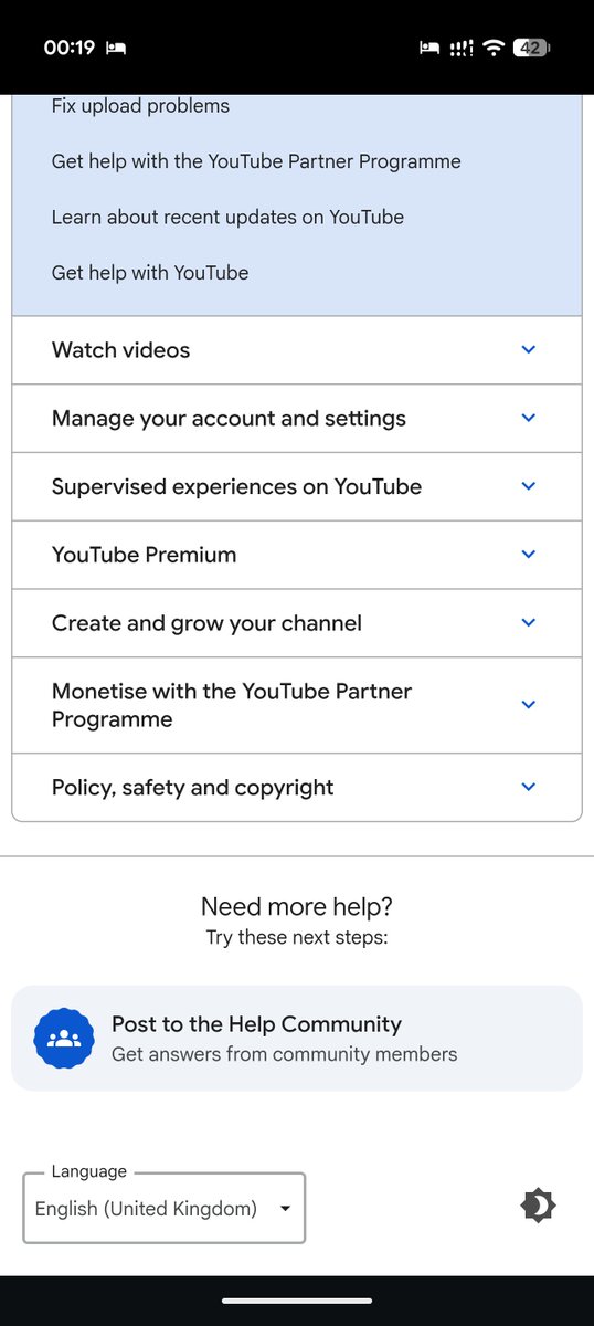 ali_hammouddd's tweet photo. @TeamYouTube There is no live chat in the options to support. Please help https://t.co/KStsGJr6gt