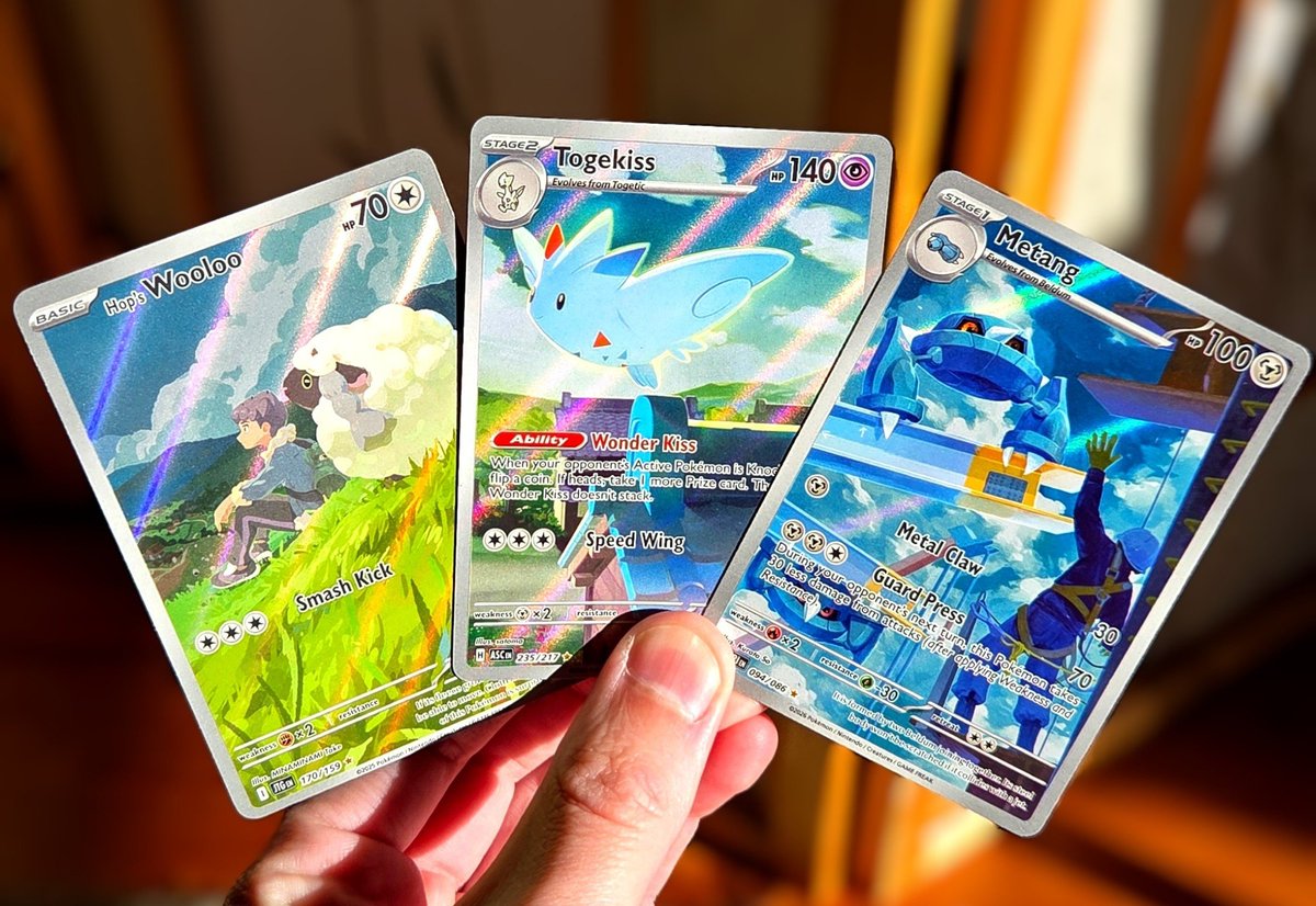 JohnnyCrambo's tweet photo. GIVING THESE CARDS AWAY 📨

☑️ LIKE + REPOST to enter
☑️ COMMENT your favorite Pokemon SET

Ends 7/26 - no purchase necessary
Following me is not required https://t.co/0yJ7yFtcok