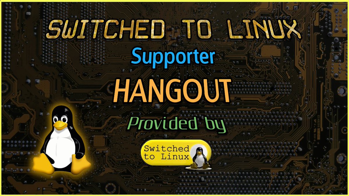 RagnarAnkorage's tweet photo. !!! OFFLINE SUPPORTER HANGOUT !!!

Tonight at 7:00 PM Eastern, there will be an offline Supporter Hangout hosted by Switched To Linux.

Link information will be/has been provided through normal supporter methods.

#SwitchedToLinux #STL #Linux #Windows #Mac #Hangout #SocialMedia https://t.co/AItvLqxJ8s