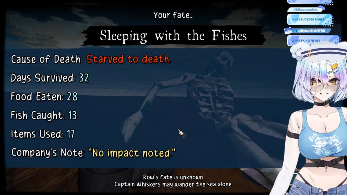 Dark15037's tweet photo. Today we got to see Icey play Don't Sleep With The Fishes! It was super fun & cool, and despite the lack of fish in the fish game she managed to survive for a record breaking 32 days in the end!
Thank you for the amazing stream Icey! Eat & rest well, I love you🩵🩵🩵🩵🩵#iceline https://t.co/7xmFY7AHc4