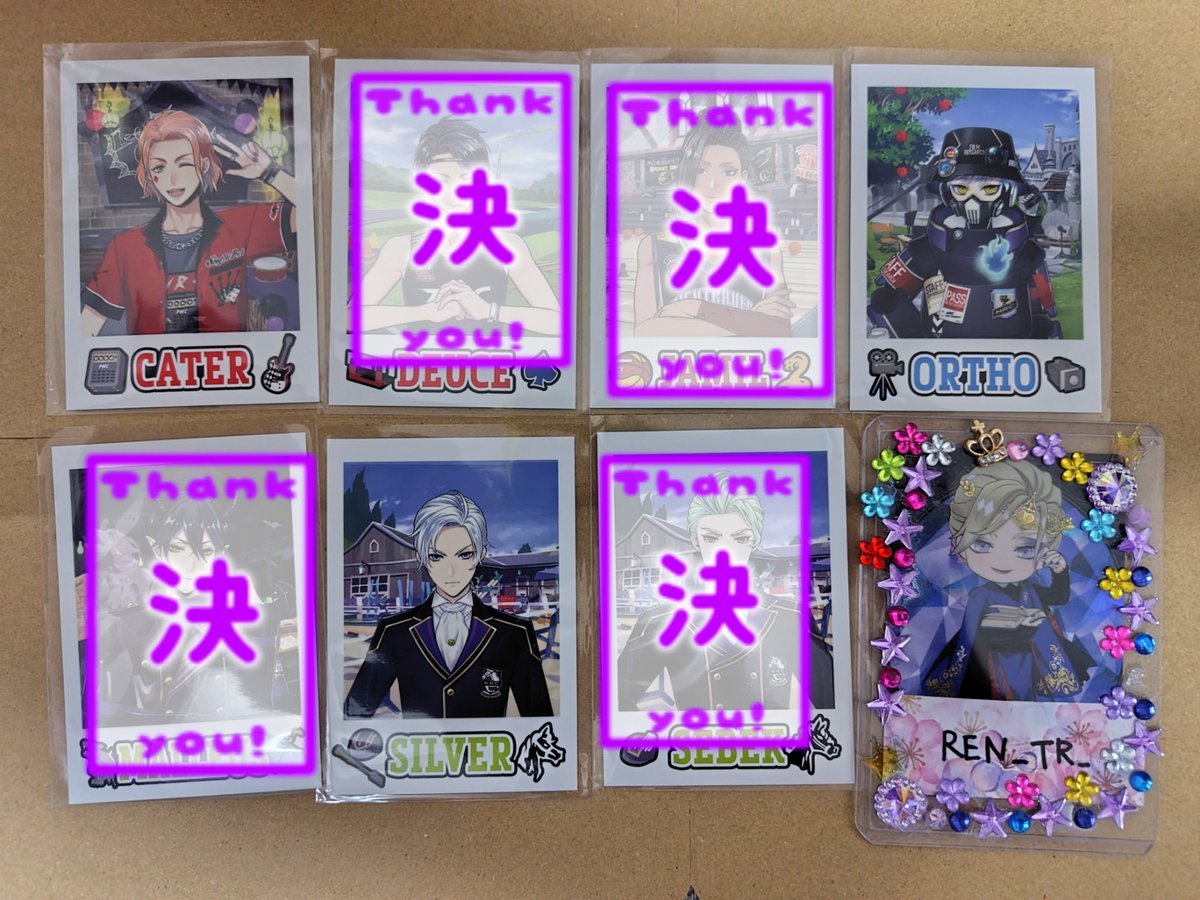 REN_TR_'s tweet photo. 【譲渡】 ツイステ クラブウェア ランダムカードコレクション

譲)ケイト、オルト、☆シルバー

求)定価＋送料

☆はまとめてお譲りのみ。
基本的に郵送です。
8月1日のみ都内可
検索からもどうぞ https://t.co/nMlxftzI7h
